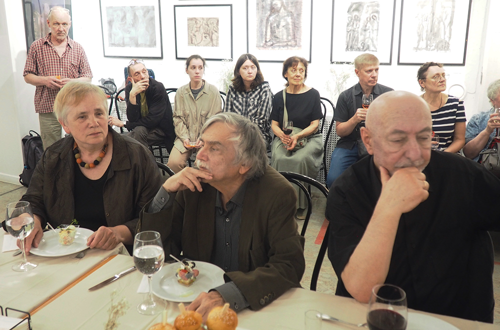 Григорий Молчанов, Елена Динабург, Александр Гущин, Анна Луневская, Сергей Стратановский, Татьяна Соснора, Ирина Шигабутдинова, Изяслав Шапиро