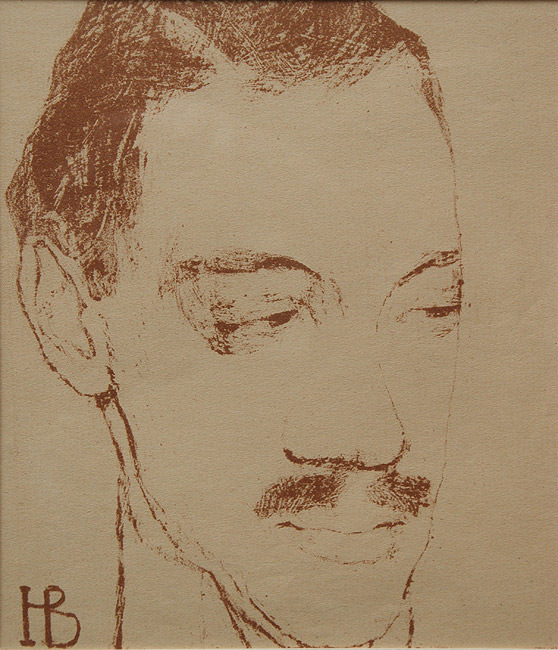 Надежда Войтинская. Портрет Николая Гумилёва, 1909