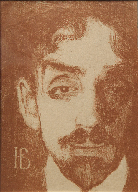 Надежда Войтинская. Портрет Михаила Кузмина. 1909