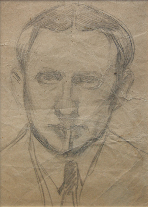 Дмитрий Цензор. Автопортрет. 1928