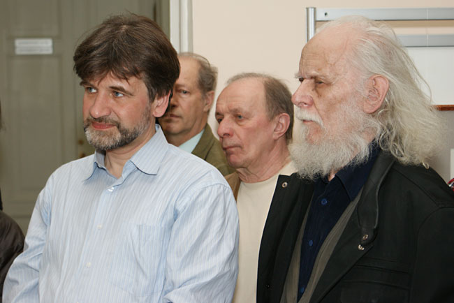 Николай Данилин, Андрей Арьев, Леонид Симоновский