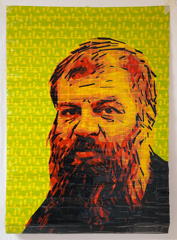 Николай Васильев. Портрет Ивана Сотникова. Tapeart