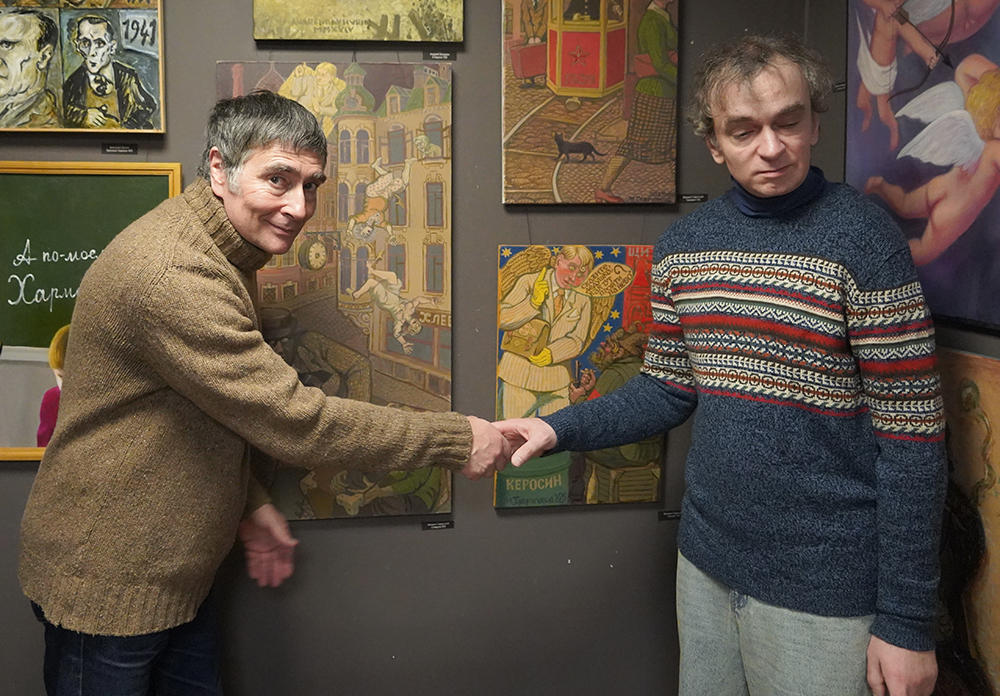 Михаил Гавричков и Михаил Гавричков мл.